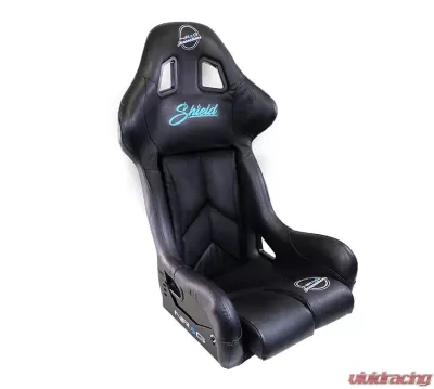 NRG FIA Competition Shield Series Bucket Seat Large Black - FRP-RS500-SHIELD