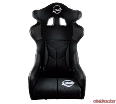 NRG FIA Competition Bucket Seat NRG Logo Medium Black - FRP-RS600M