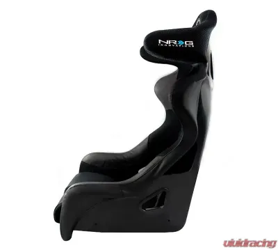 NRG FIA Competition Bucket Seat NRG Logo Medium Black - FRP-RS600M