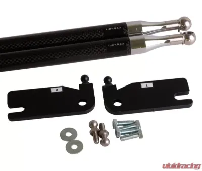 NRG NRG Hood Damper Kit Carbon Fiber Honda Civic 1992-1995 - HD-100CF