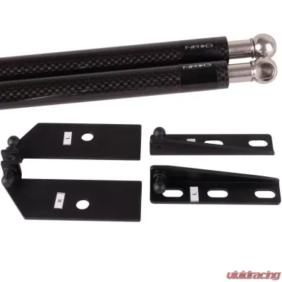 NRG NRG Hood Damper Kit Carbon Fiber Scion FR-S 2013-2016 - HD-125CF