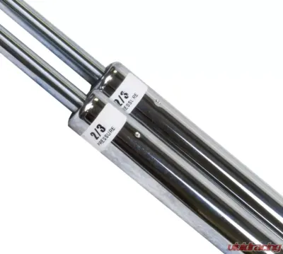 NRG Hood Damper Kit Polished Honda Fit 2003-2007 - HD-160