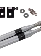 NRG Hood Damper Kit Polished Subaru WRX | STI 2001-2007                                     - HD-200 - Image 2