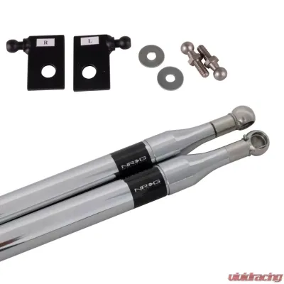 NRG Hood Damper Kit Polished Subaru WRX | STI 2001-2007 - HD-200