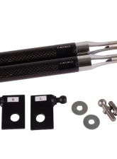 NRG NRG Hood Damper Kit Carbon Fiber Subaru WRX | STI 2001-2007                                     - HD-200CF - Image 2