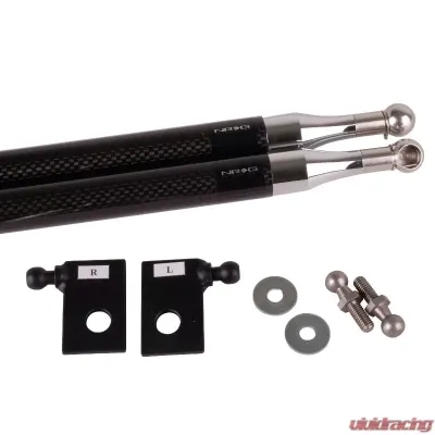 NRG NRG Hood Damper Kit Carbon Fiber Subaru WRX | STI 2001-2007 - HD-200CF