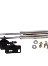 NRG Hood Damper Kit Polished Nissan 350Z 2003-2007 | Acura G35 2003-2007 | Nissan Altima 2002-2006                                     - HD-300 - Image 2