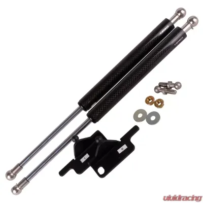NRG NRG Hood Damper Kit Carbon Fiber Nissan 350Z | G35 2003-2007 | Nissan Altima 2002-2006 - HD-300CF