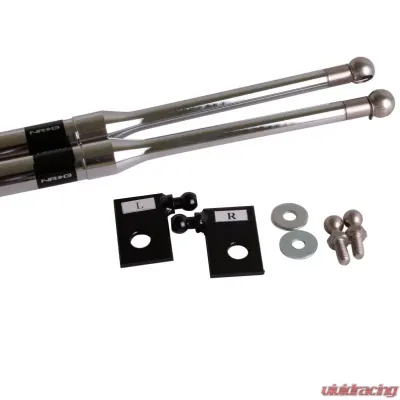 NRG Hood Damper Kit Polished Scion xB 2008-2015 - HD-810