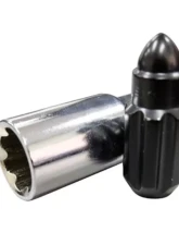 NRG LN-LS500 Style Lug Nut Lock Key Socket Silver                                     - LN-KLS500 - Image 4
