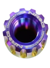 NRG 20-piece 200 Series M12 x 1.25 Lug Nut Set Titanium NeoChrome Plus Lock Socket                                     - LN-T210MC-21 - Image 2