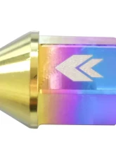 NRG 20-piece 200 Series M12 x 1.25 Lug Nut Set Titanium NeoChrome Plus Lock Socket                                     - LN-T210MC-21 - Image 3