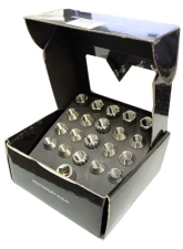 NRG 20-piece 200 Series M12 x 1.25 Lug Nut Set Titanium Silver Plus Lock Socket                                     - LN-T210SL-21 - Image 5