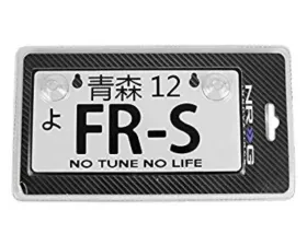 NRG MX-5 JDM Style Aluminum Mini License Plate