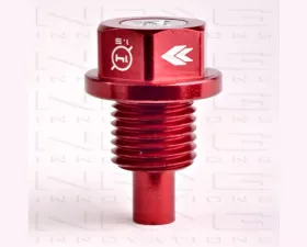 NRG Red Metal M14 x 1.5 Magnetic Oil Drain Plug Universal