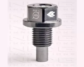 NRG Gun Metal M12 x 1.25 Magnetic Oil Drain Plug Universal