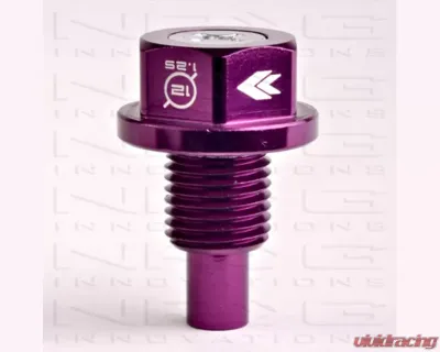 NRG Purple M12 x 1.25 Magnetic Oil Drain Plug Universal - NOP-200PP