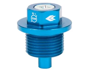 NRG Magnetic Oil Drain Plug M20x1.5 Blue Subaru