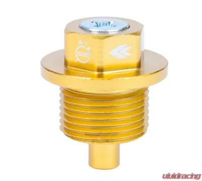 NRG Magnetic Oil Drain Plug M20x1.5 Gold Subaru - NOP-300CG
