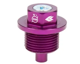 NRG Magnetic Oil Drain Plug M20x1.5 Purple Subaru