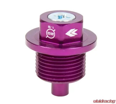 NRG Magnetic Oil Drain Plug M20x1.5 Purple Subaru - NOP-300PP