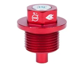 NRG Magnetic Oil Drain Plug M20x1.5 Red Subaru