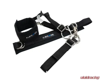 NRG SFI 3.3 Arm Restraints One Pair Black - SBH-AR01BK