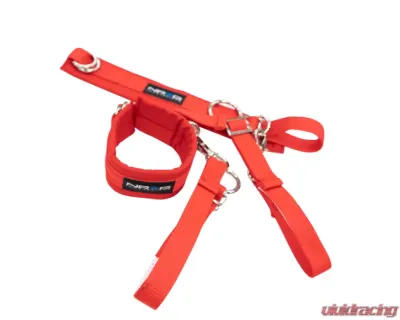 NRG SFI 3.3 Arm Restraints One Pair Red - SBH-AR01RD