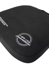 NRG Racing Seat Cushion Memory Foam Nylon Black With White Stitching                                     - SC-WHD01 - Image 3