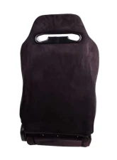 NRG Type-R Sport Seat Black Suede with Red Stitching                                     - RSC-220L/R - Image 3