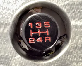 NRG Black Chrome 42mm 5 Speed Heavy Weight Shift Knob Honda