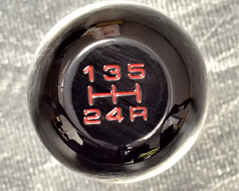 NRG Black Chrome 42mm 5 Speed Heavy Weight Shift Knob Universal - SK-100B/CH-W