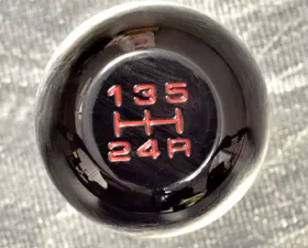 NRG Black Chrome 42mm 5 Speed Heavy Weight Shift Knob Universal