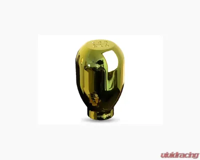 NRG Chrome Gold 42mm 5 Speed Heavy Weight Shift Knob Universal - SK-100C/GD-W(5)N