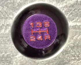 NRG Green Purple Chameleon 42mm 5 Speed Heavy Weight Shift Knob Honda