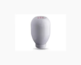 NRG White 42mm 5 Speed Heavy Weight Shift Knob Universal