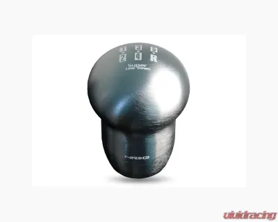 NRG Gun Metal Super Low Down 5 Speed Shift Knob Universal - SK-140GM