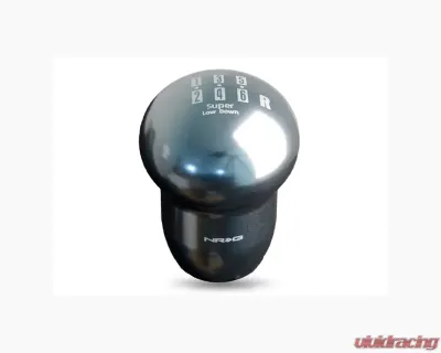 NRG Gun Metal Super Low Down 6 Speed Shift Knob Universal - SK-141GM
