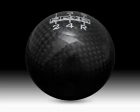 NRG Black Carbon Fiber Heavy Weight Ball Style Shift Knob Universal