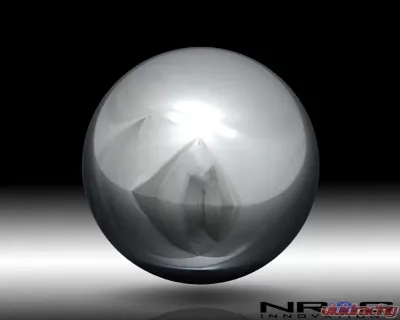 NRG Chrome Silver Heavy Weight Ball Style Shift Knob Universal - SK-300CH-W
