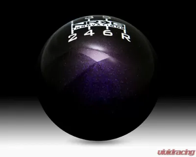 NRG Green Purple 6 Speed Heavy Weight Ball Style Shift Knob Universal - SK-300GP-1-W