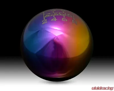 NRG Neochrome 6 Speed Ball Style Shift Knob Universal - SK-300MC-1