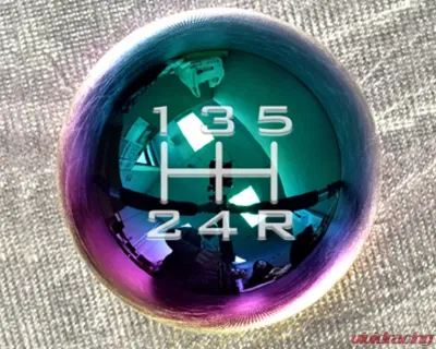 NRG Neochrome Heavy Weight Ball Style Shift Knob Honda - SK-300MC-2-W