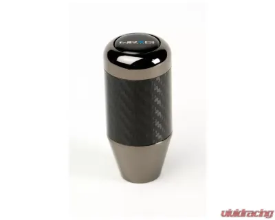 NRG Black Carbon Fiber Fatboy Style Shift Knob Universal - SK-400BC