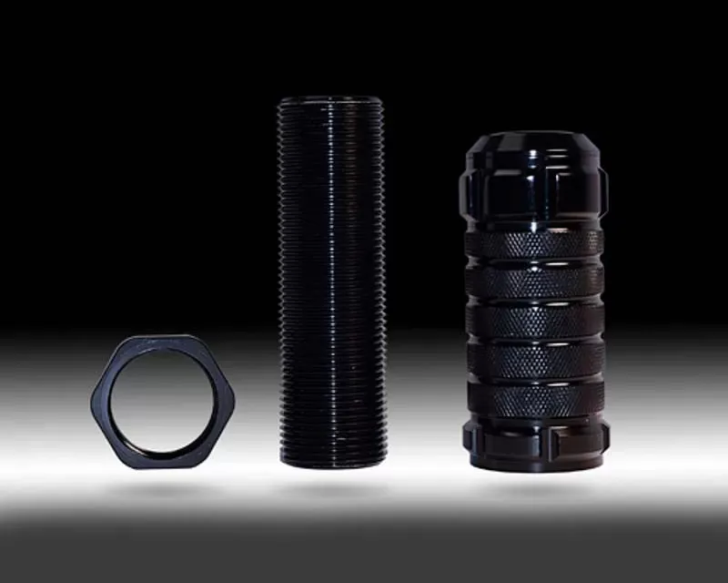 NRG Black M10 x 1.50 Stealth Adjustable Shift Knob Universal - SK-500BK-2