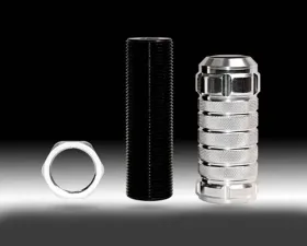 NRG Silver M10 x 1.25 Stealth Adjustable Shift Knob Universal