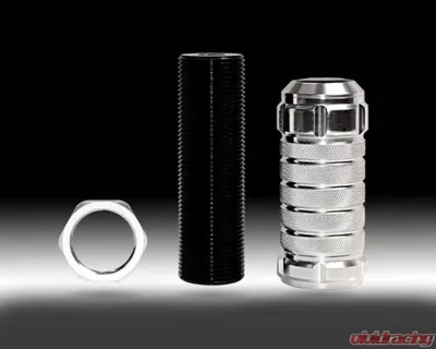 NRG Silver M10 x 1.25 Stealth Adjustable Shift Knob Universal - SK-500SL-1