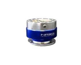 NRG Quick Release Gen 1.0 Silver and Blue