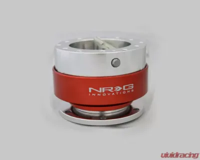 NRG Quick Release Gen 1.0 Silver and Red - SRK-100RD
