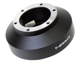 NRG Short Steering Wheel Adaptor Hub Black Subaru WRX 08-14| Subaru STI 08-14